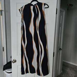 Emery Rose shift Sleeveless Print Dress Size L